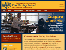 Tablet Screenshot of hurleyschool.org